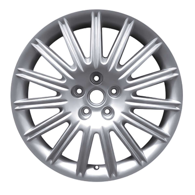 2001 Maserati Spyder Wheel 18" Silver Aluminum 5 Lug W98048S-1