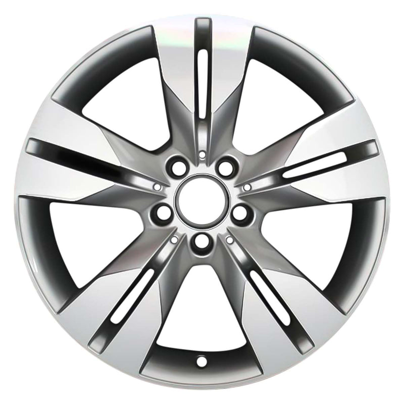 2009 Mercedes SL600 Wheel 18" Silver Aluminum 5 Lug W98414S-4