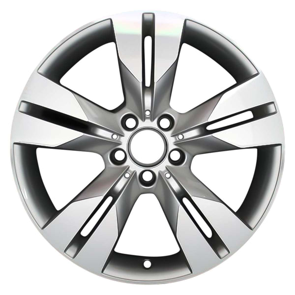 2012 Mercedes SL500 Wheel 18" Silver Aluminum 5 Lug W98413S-2