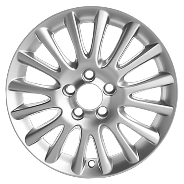 2011 Honda Accord Wheel 17" Silver Aluminum 5 Lug W98447S-1