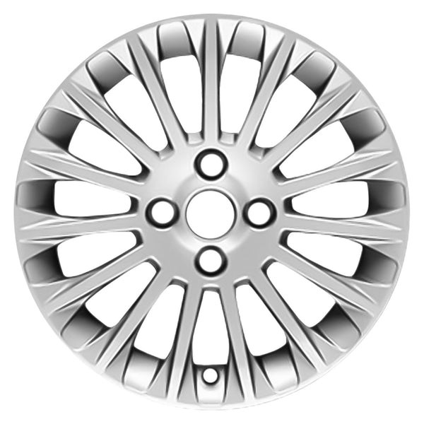 2011 Ford Fiesta Wheel 16" Silver Aluminum 4 Lug W98552S-1