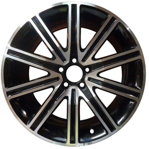 2013 Mercedes Cls550 Wheel 19" Machined Black Aluminum 5 Lug W98836MB-2