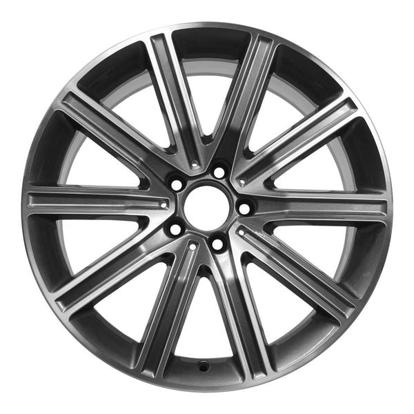 2012 Mercedes Cls550 Wheel 19" Machined Charcoal Aluminum 5 Lug W98836MC-1