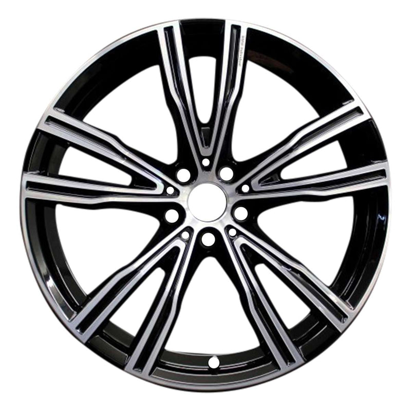 2013 Mercedes Cls550 Wheel 19" Machined Black Aluminum 5 Lug W98837MB-2