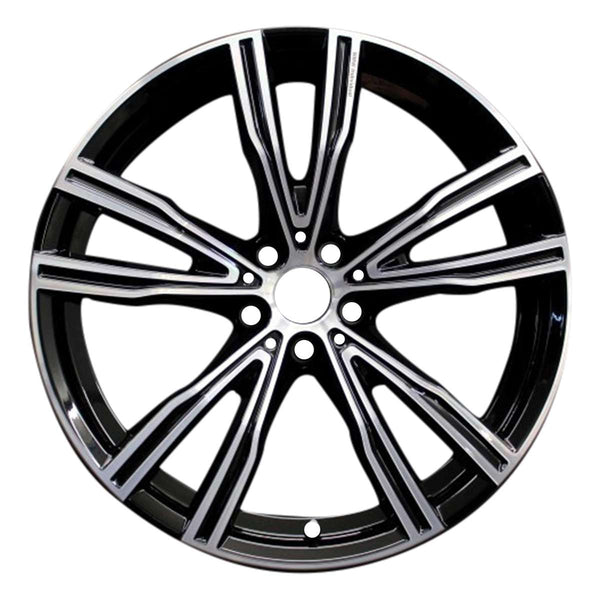 2012 Mercedes Cls550 Wheel 19" Machined Black Aluminum 5 Lug W98837MB-1