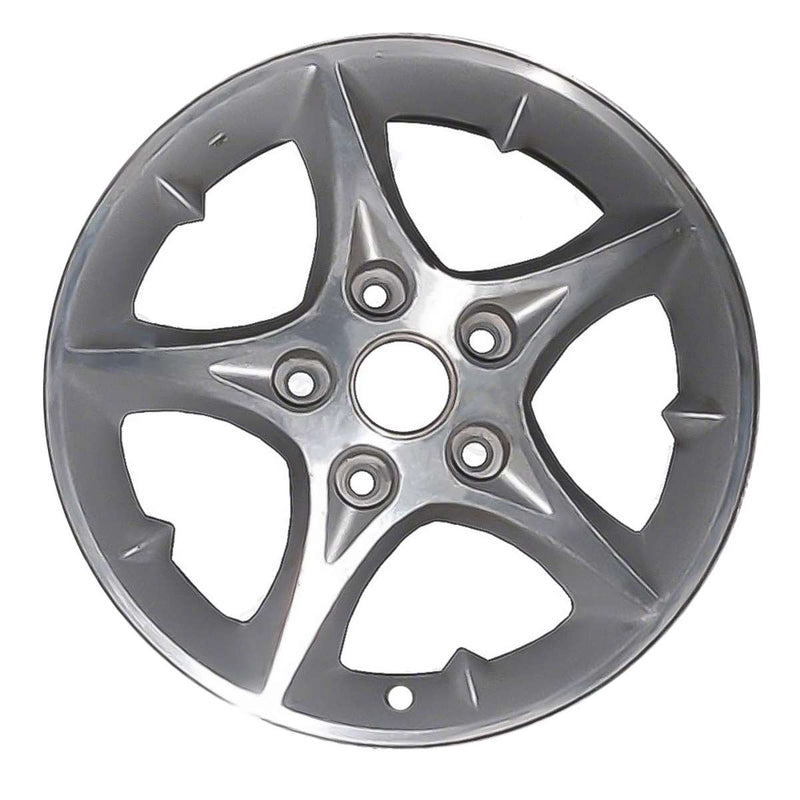 2001 Toyota Solara Wheel 15" Machined Silver Aluminum 5 Lug W99301MS-3