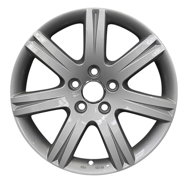 2008 Audi TT Rueda 17" Plata Aluminio 5 Lug W99846S-2