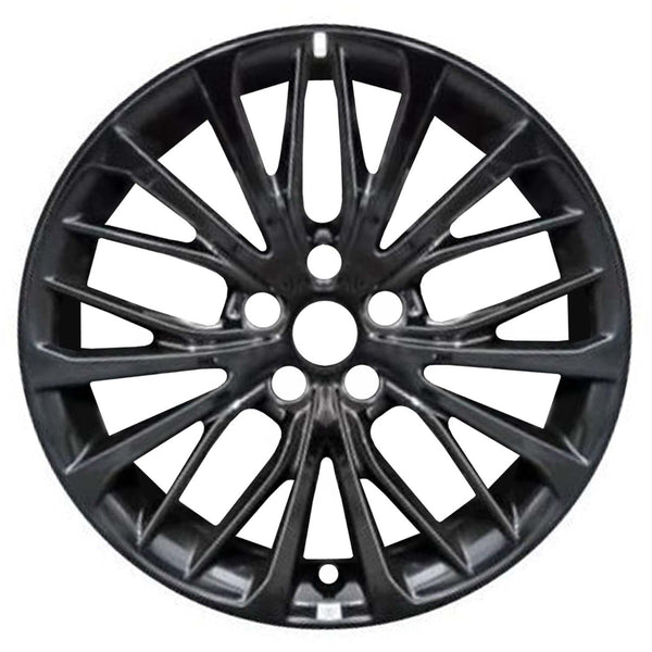 2020 toyota camry wheel 18 black aluminum 5 lug rw75221b 3