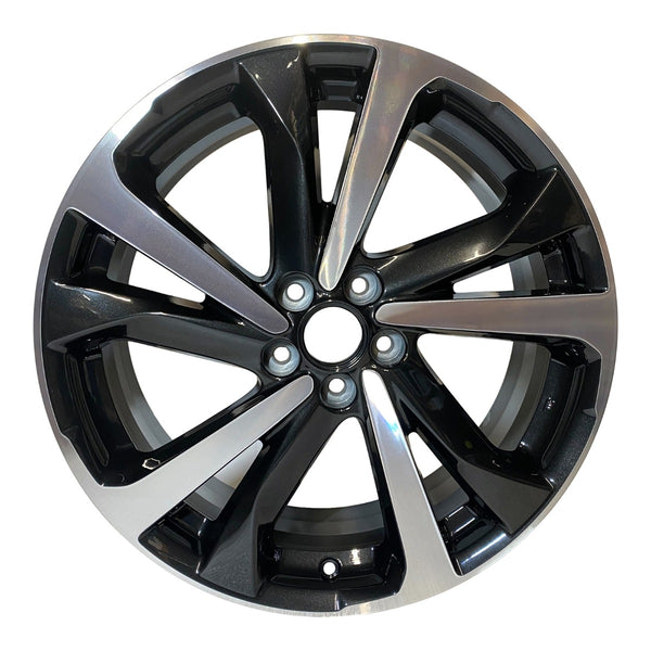 2020 subaru impreza wheel 18 machined black aluminum 5 lug w68878mb 1