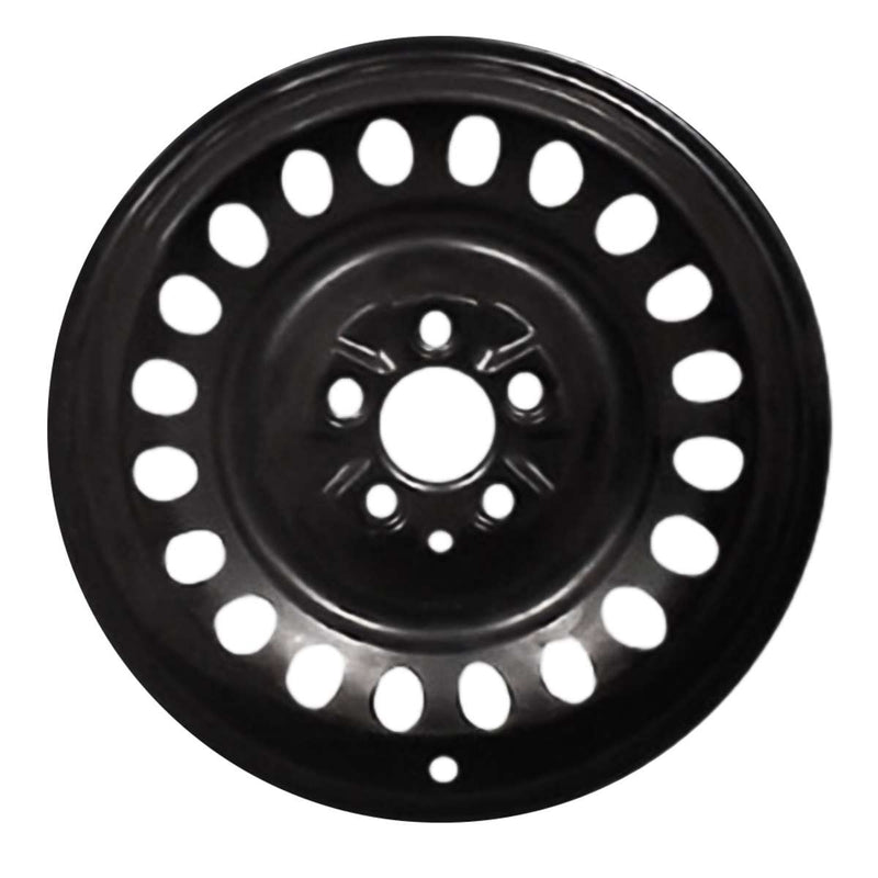 2003 dodge neon wheel 15 black steel 5 lug rw2122b 4