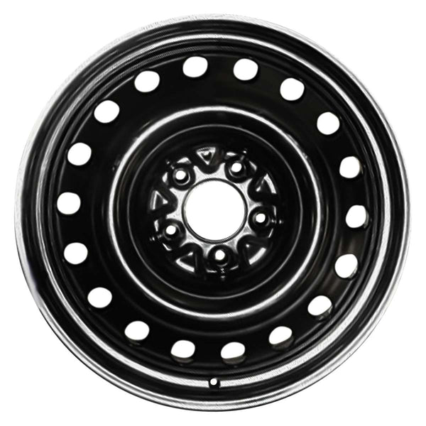 2002 dodge caravan wheel 17 black steel 5 lug rw2154b 2