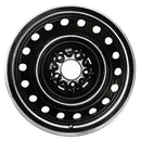 2001 dodge caravan wheel 17 black steel 5 lug rw2154b 1