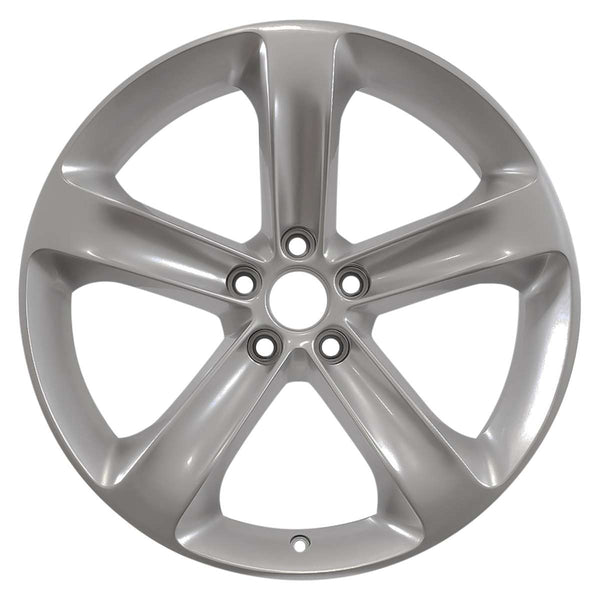 2014 dodge challenger wheel 20 silver aluminum 5 lug rw2529s 1