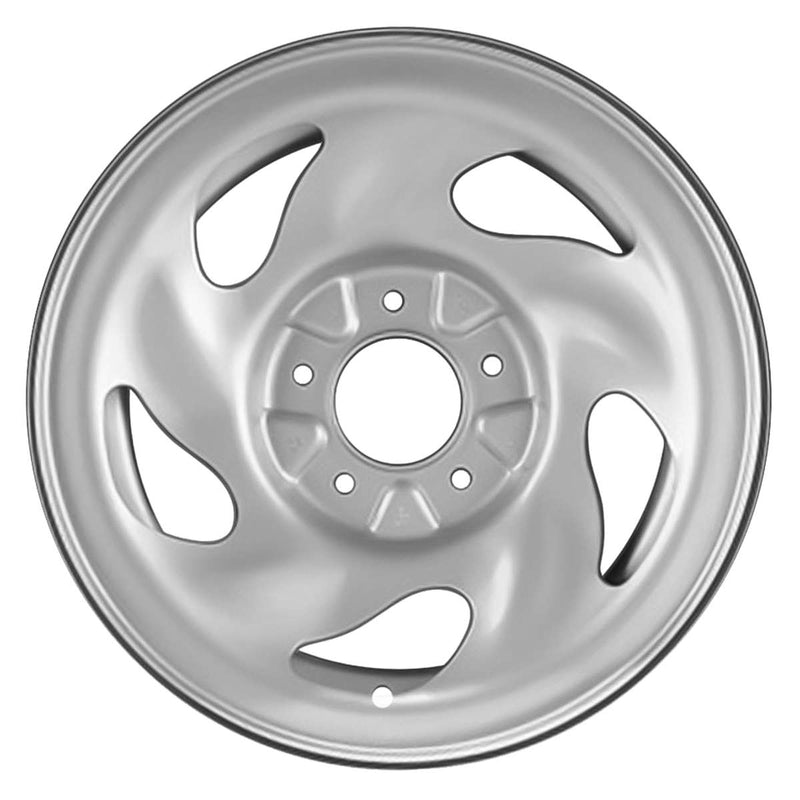 1999 ford f150 wheel 16 silver steel 5 lug rw3195s 6