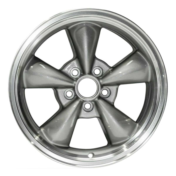 2005 ford mustang wheel 17 machined charcoal aluminum 5 lug rw3448mc 5