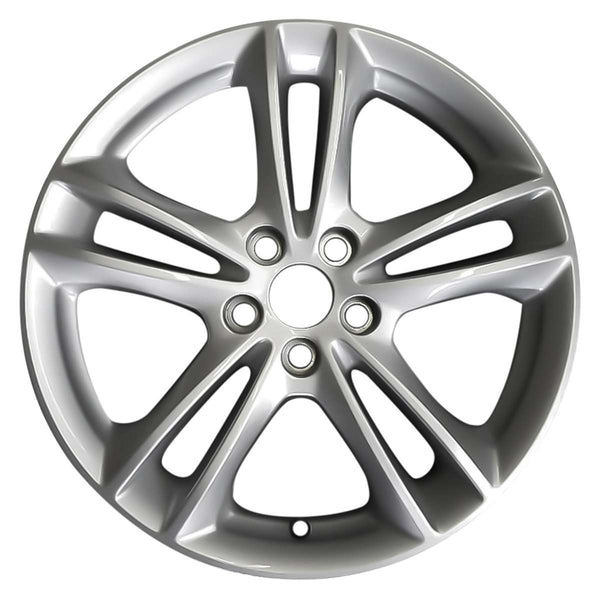 2015 ford fusion wheel 17 sparkle silver aluminum 5 lug rw3984s 1