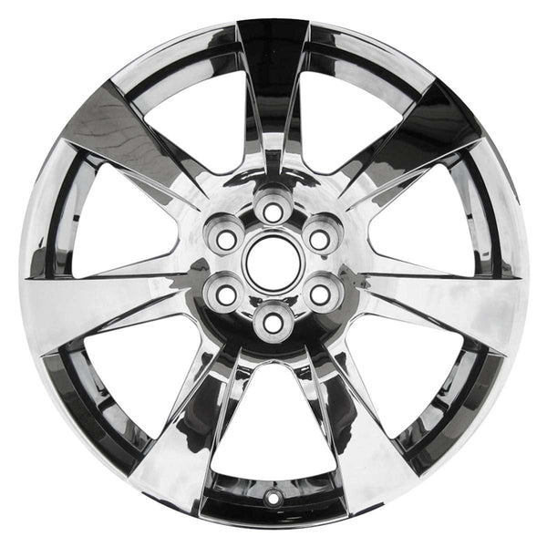 2012 cadillac srx wheel 20 chrome clad aluminum 6 lug rw4666cclad 3