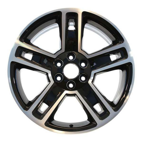 2017 gmc sierra wheel 22 machined black aluminum 6 lug rw5664mb 39