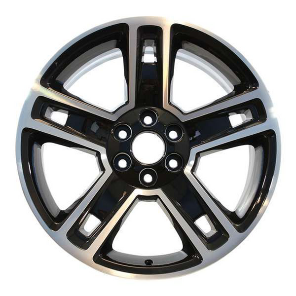 2018 chevrolet suburban wheel 22 machined black aluminum 6 lug rw5664mb 14