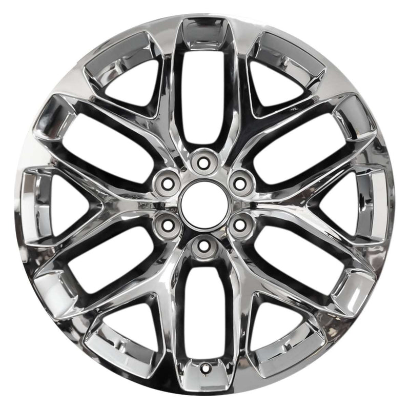 2016 chevrolet tahoe wheel 22 chrome aluminum 6 lug rw5668chr 19