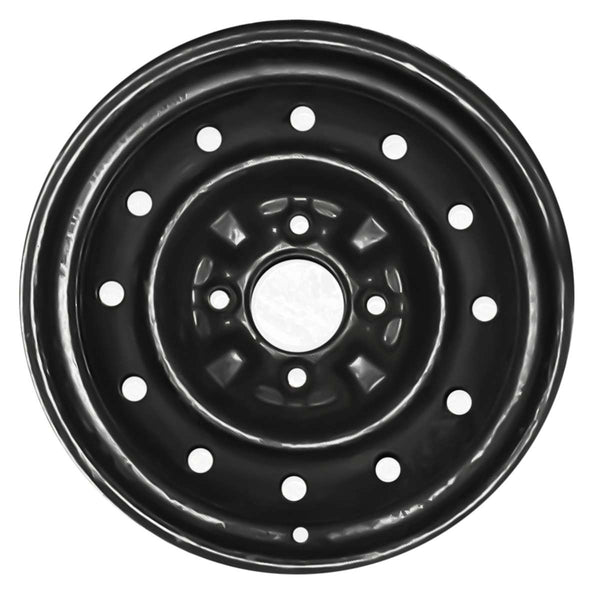 2001 nissan sentra wheel 15 black steel 4 lug rw62301b 2