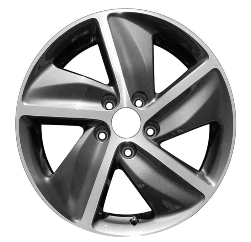 2020 honda hrv wheel 17 machined gray aluminum 5 lug rw63151mc 2