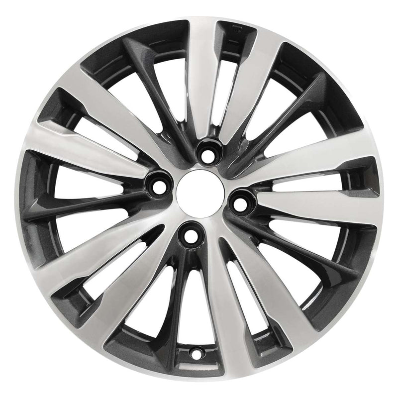 2019 honda fit wheel 16 machined charcoal aluminum 4 lug rw64073mc 5