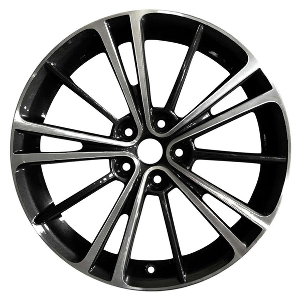 2014 subaru brz wheel 17 machined black aluminum 5 lug rw69621mb 6