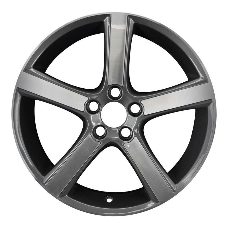 2013 volvo c30 wheel 18 machined charcoal aluminum 5 lug rw70339mc 19