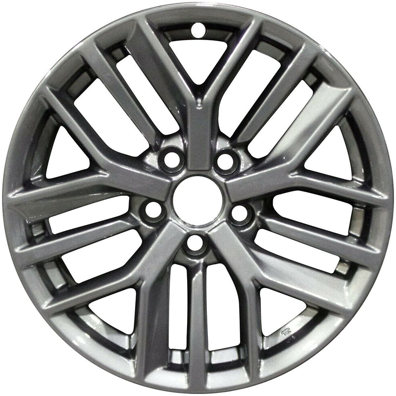 2021 nissan rogue wheel 17 machined charcoal aluminum 5 lug rw96998mc 1