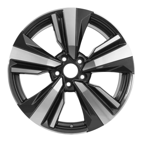2021 nissan rogue wheel 19 machined charcoal aluminum 5 lug rw96987mc 1