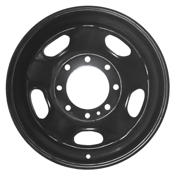 2016 ford f250 wheel 17 black steel 8 lug w3828b 7