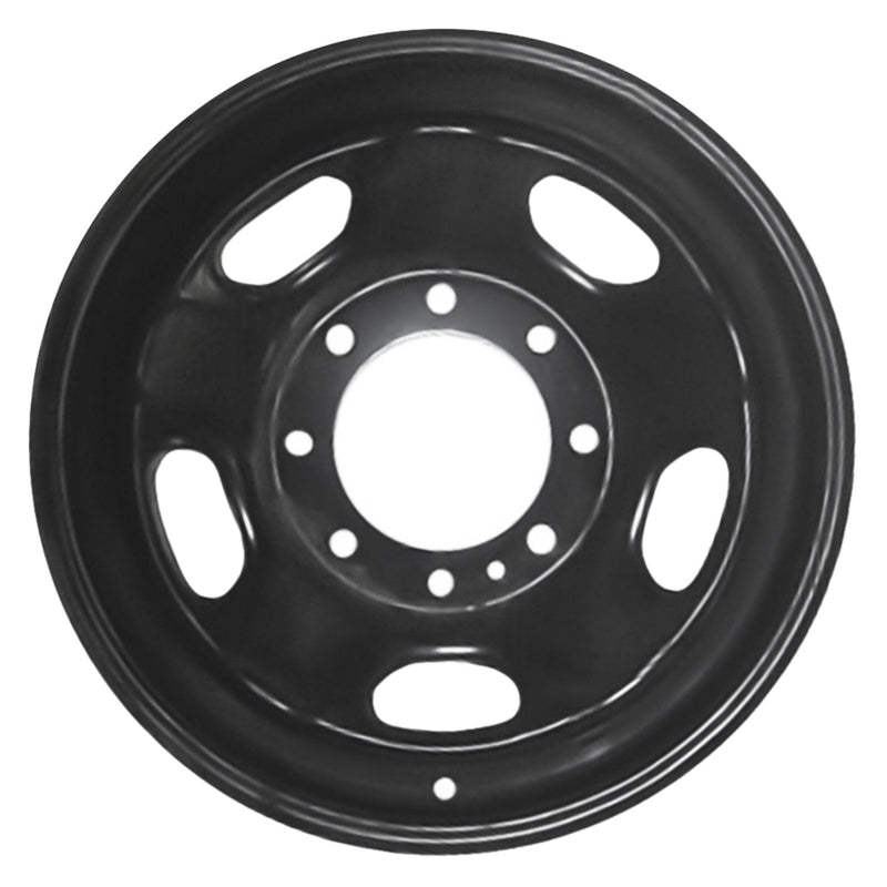 2013 ford f250 wheel 17 black steel 8 lug w3828b 4