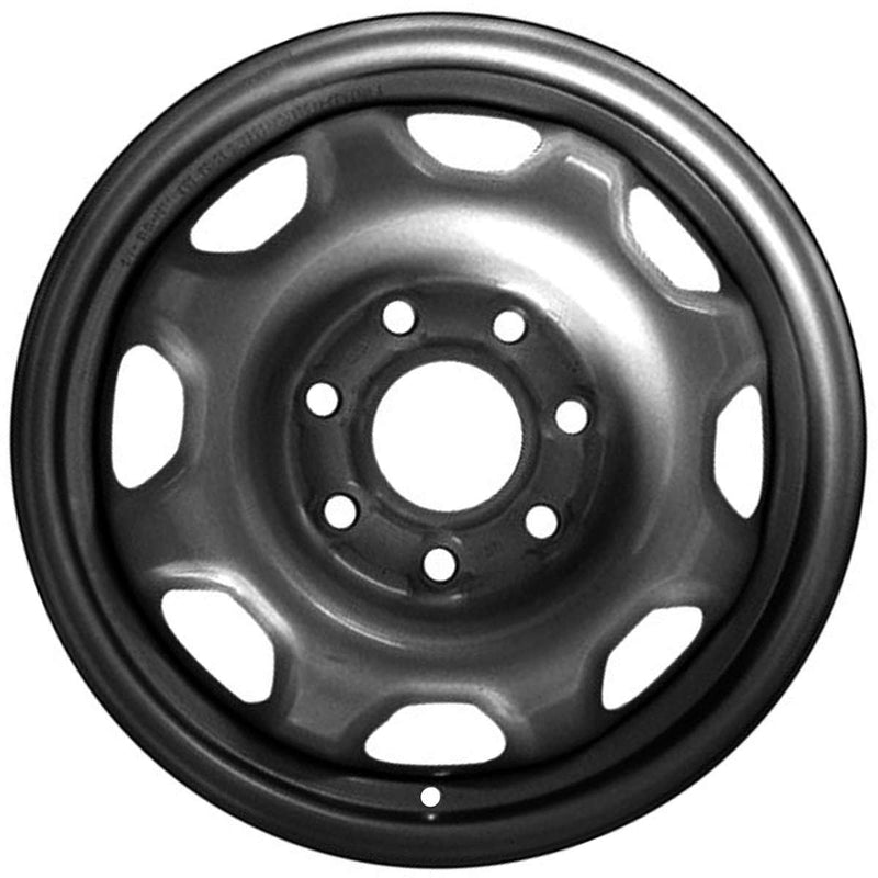 2010 ford f150 wheel 17 black steel 7 lug w3893b 1