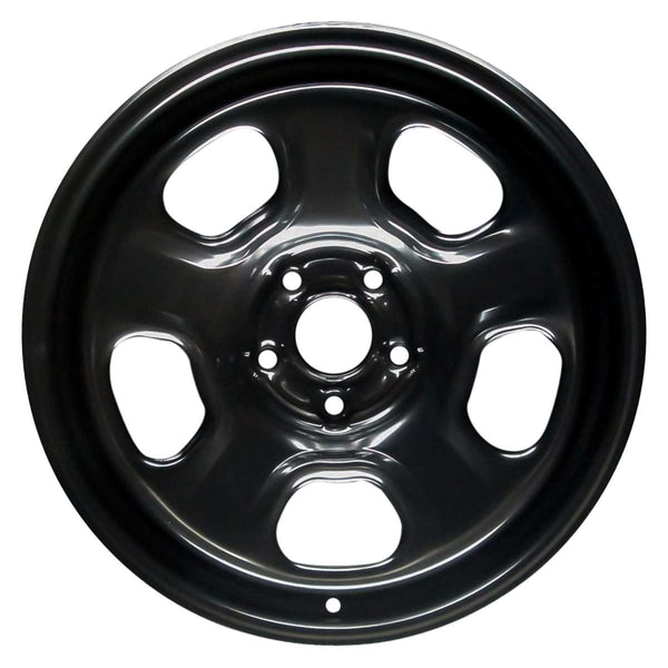 2013 ford explorer wheel 18 black steel 5 lug rw3921b 1