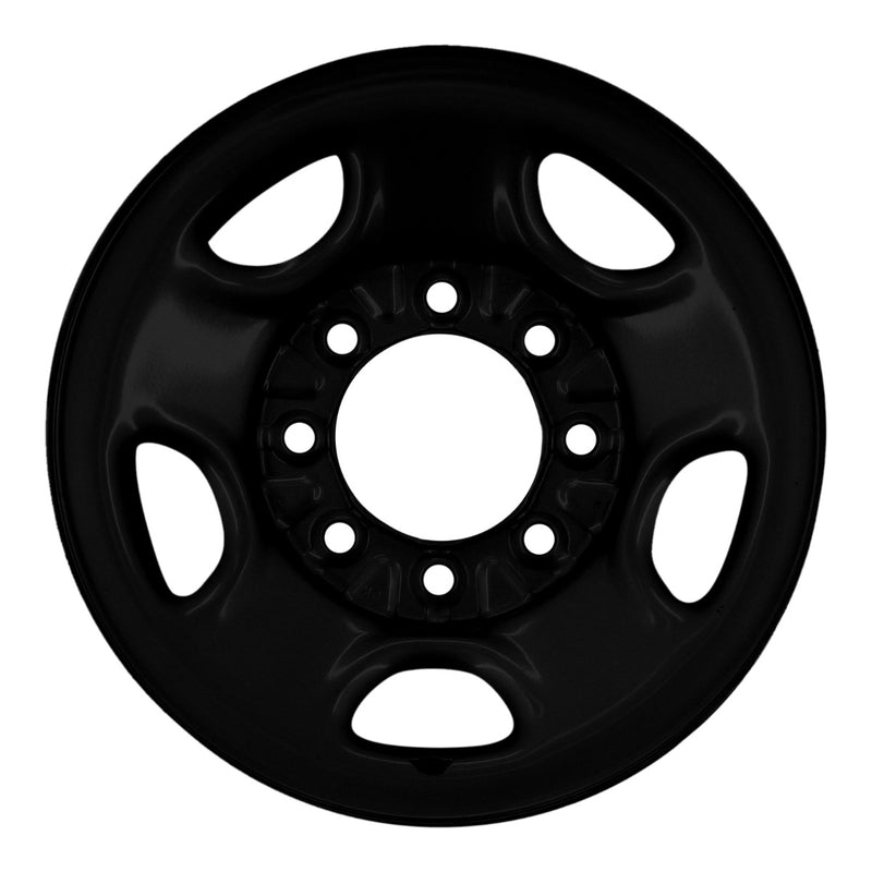 2002 chevrolet suburban wheel 16 black steel 8 lug w5195b 66