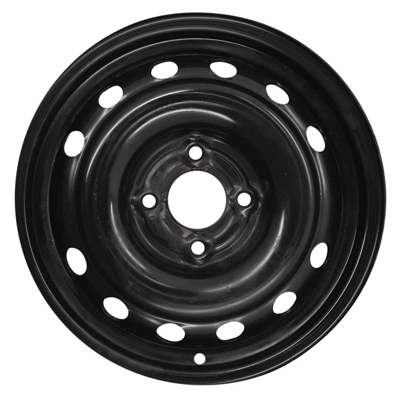 2005 pontiac wave wheel 14 black steel 4 lug rw6586ab 10