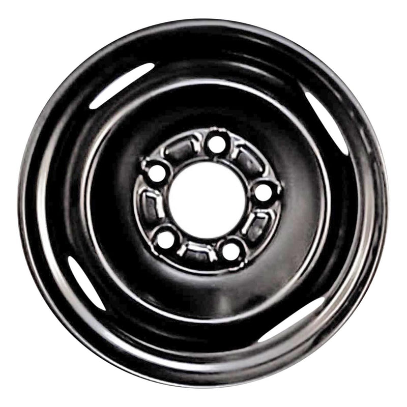 1992 chevrolet caprice wheel 15 black steel 5 lug w8003b 4