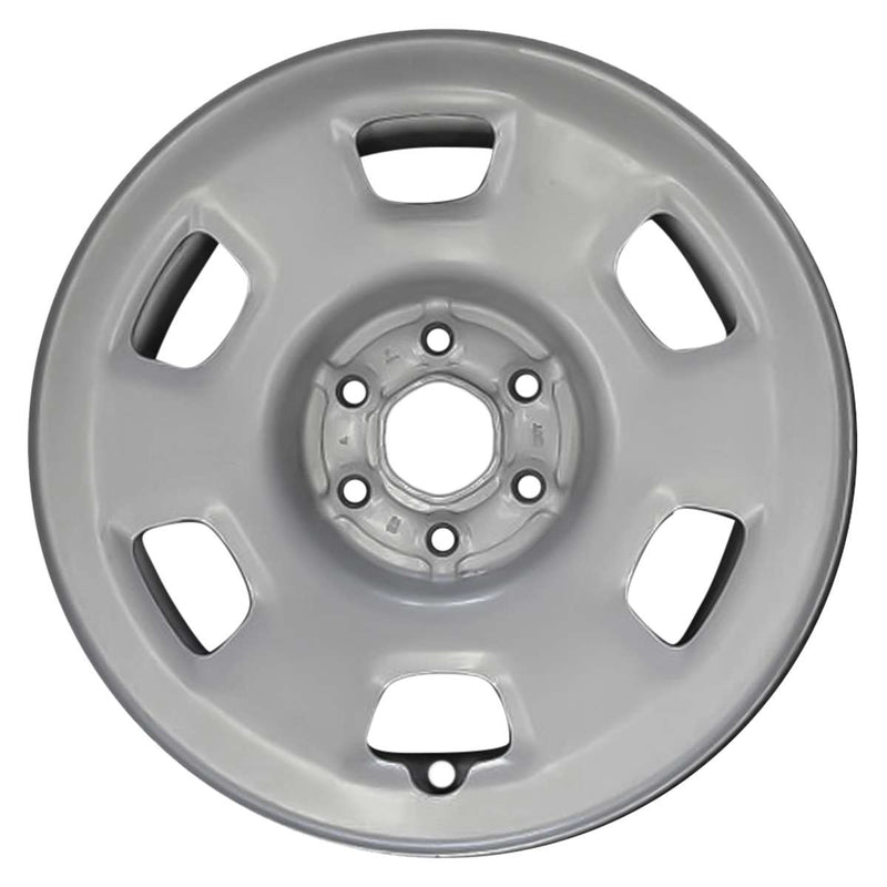 2018 gmc canyon wheel 16 silver steel 6 lug w8109s 10