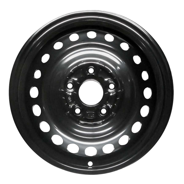 2015 honda civic wheel 15 black steel 5 lug w64051b 3