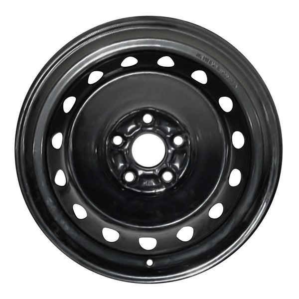 2014 honda civic wheel 16 black steel 5 lug w64061b 1