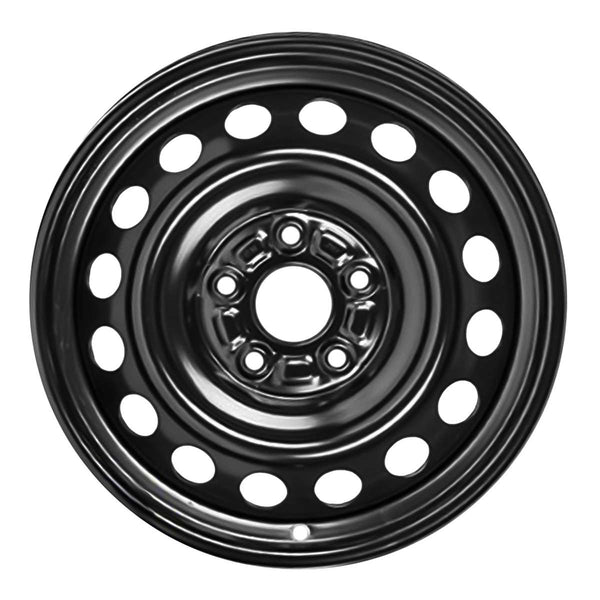 2010 suzuki sx4 wheel 16 black steel 5 lug w72713b 1