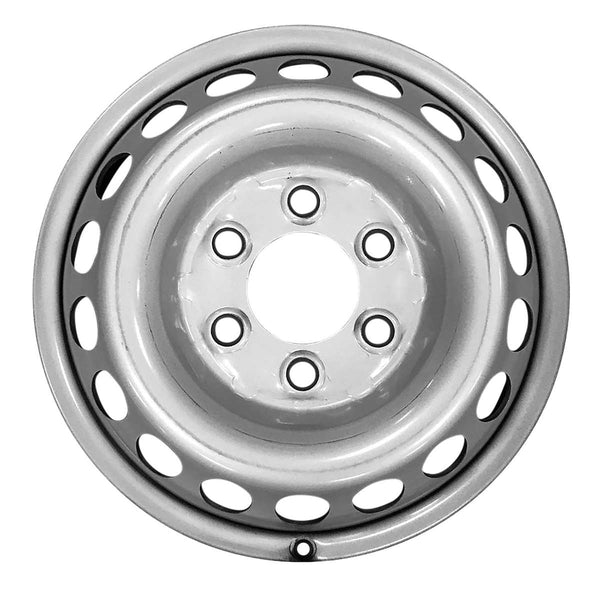 2019 Mercedes Sprinter Wheel 16" Silver Steel 6 Lug W85404S-6