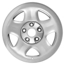 2003 Jeep Wrangler Wheel 15" Silver Steel 5 Lug W99024S-1
