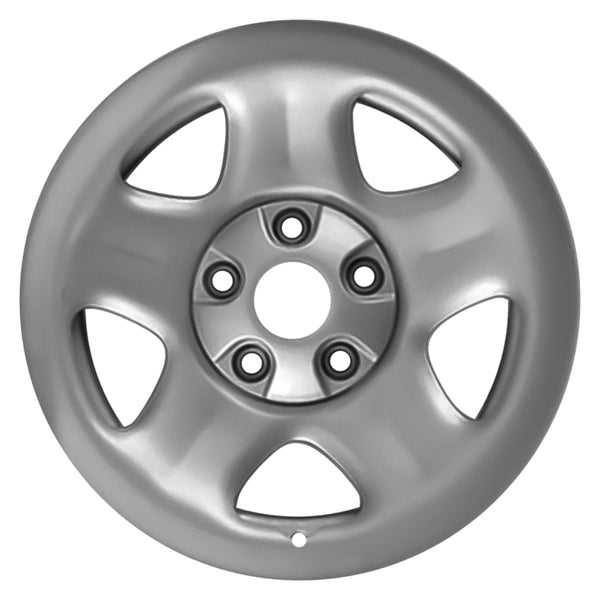 2006 Jeep Wrangler Rueda 15" acero gris 5 lengüetas W99024G-4