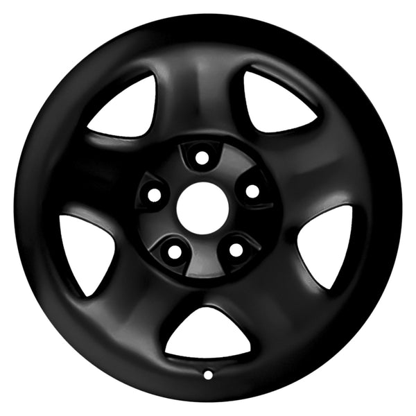 2003 Jeep Wrangler Rueda 15" acero negro 5 lengüetas W99024B-1