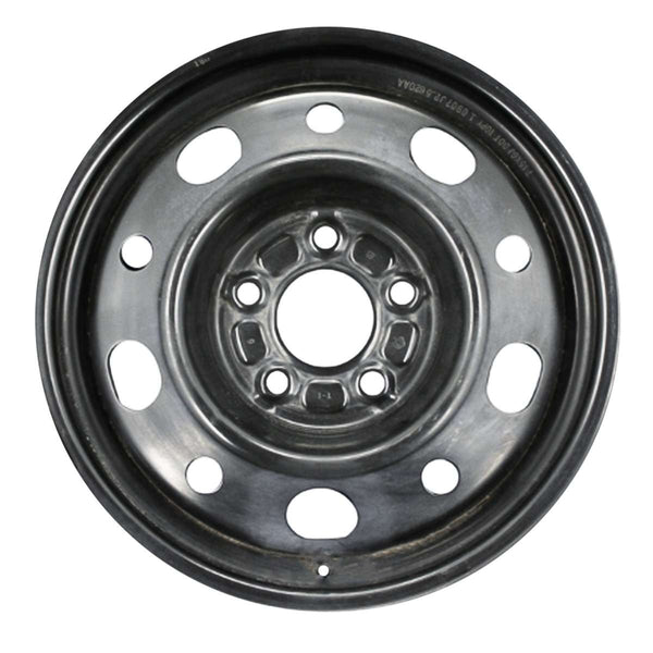 2011 dodge caliber wheel 15 black steel 5 lug rw99027b 2