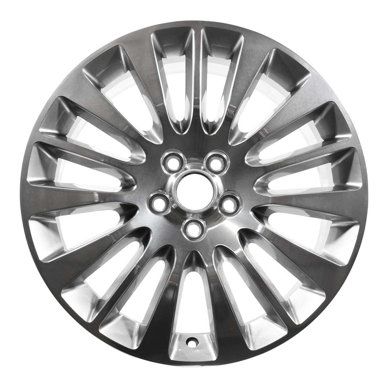 2015 lincoln mkc wheel 18 polished hyper aluminum 5 lug w10018ph 1