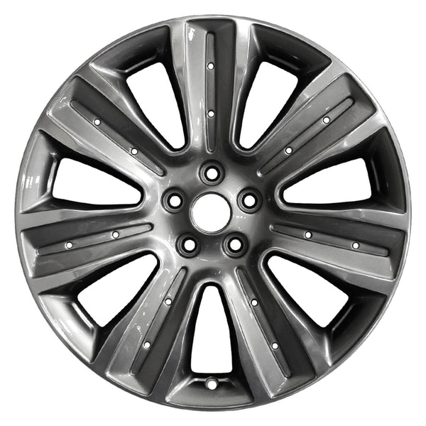 2015 lincoln mkc wheel 19 polished hyper aluminum 5 lug w10021ph 1