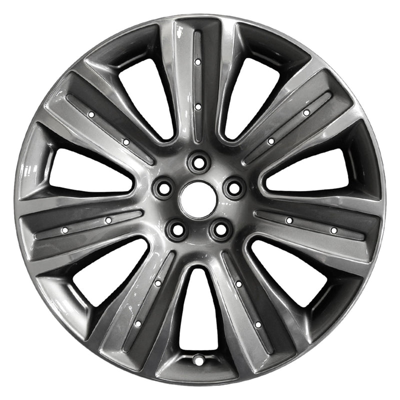 2016 lincoln mkc wheel 19 polished hyper aluminum 5 lug w10021ph 2